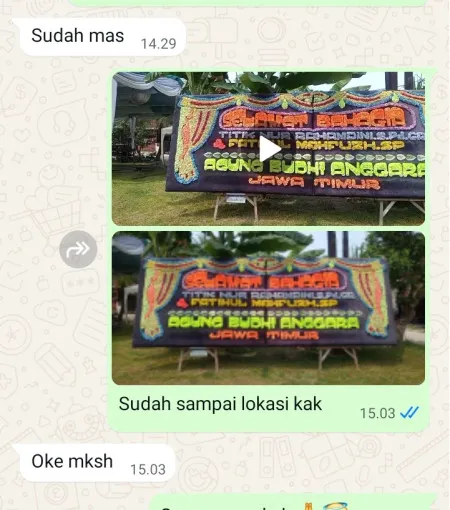 Pengiriman Papan Bunga Genengan Jumantono