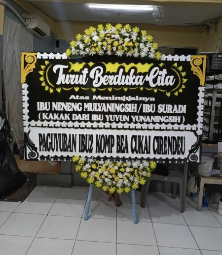 Papan Bunga Duka Genengan Jumantono