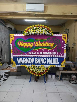 Papan Bunga di Genengan Jumantono