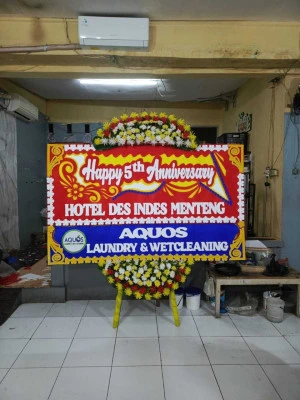 Papan Bunga di Genengan Jumantono