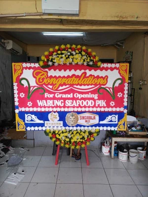Papan Bunga di Genengan Jumantono