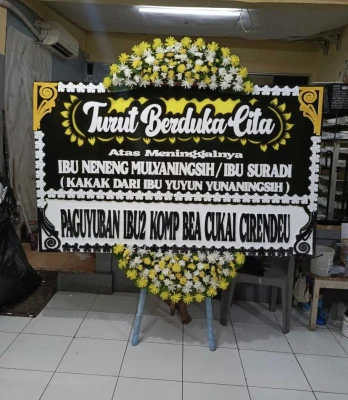 Papan Bunga di Genengan Jumantono