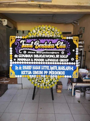 Papan Bunga di Genengan Jumantono